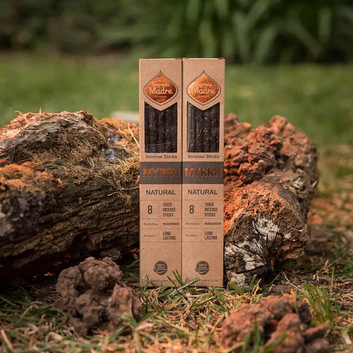 Sagrada Madre Natural Incense - Myrrh 8 Sticks- Dormar
