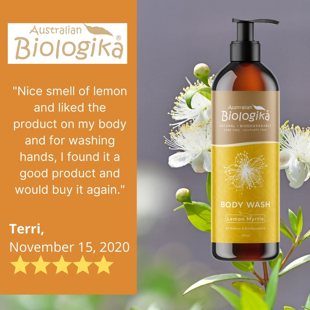 Biologika Organic Body Wash Lemon Myrtle