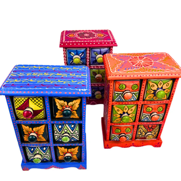 Ceramic Drawer Set Assorted Colours //Skyira