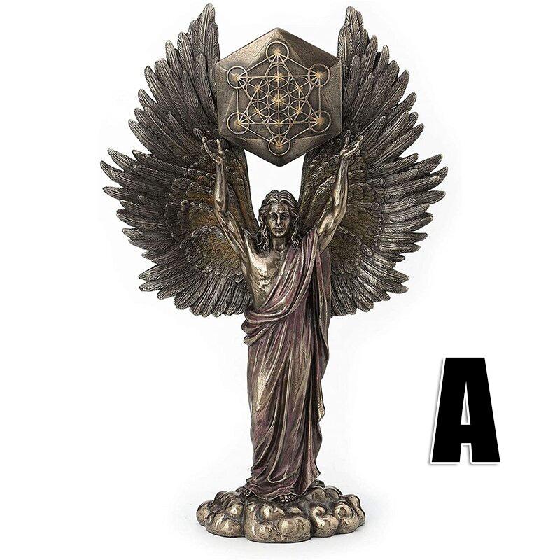 Archangel Metatron Enoch Angel Transformation Religious Statue