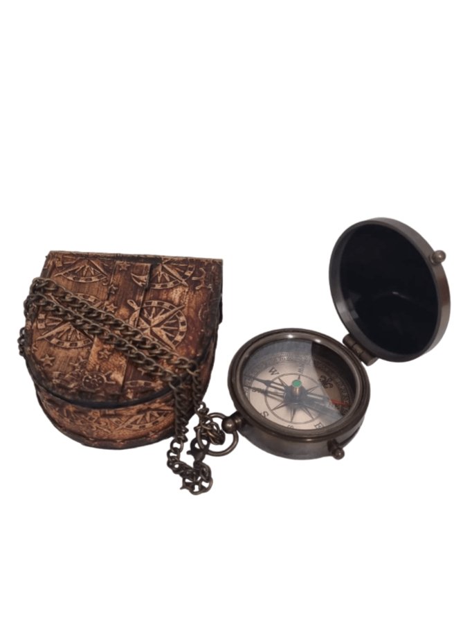45mm Pocket Compass - Vintage World Australia - 1