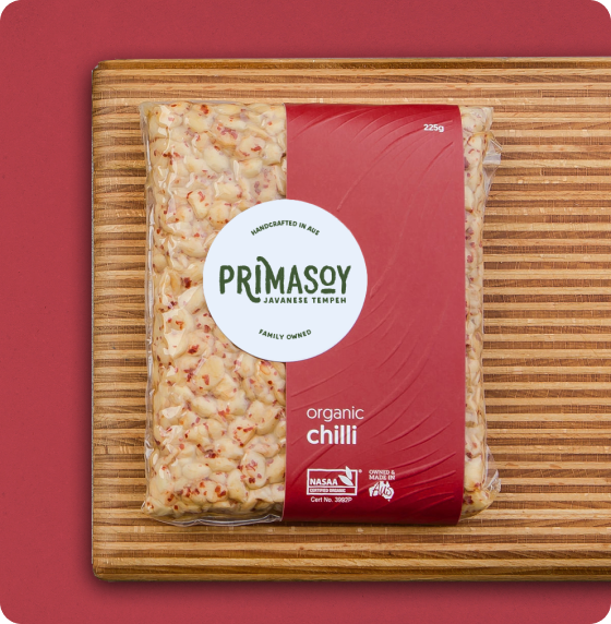 Primasoy Organic Tempeh // Chilli