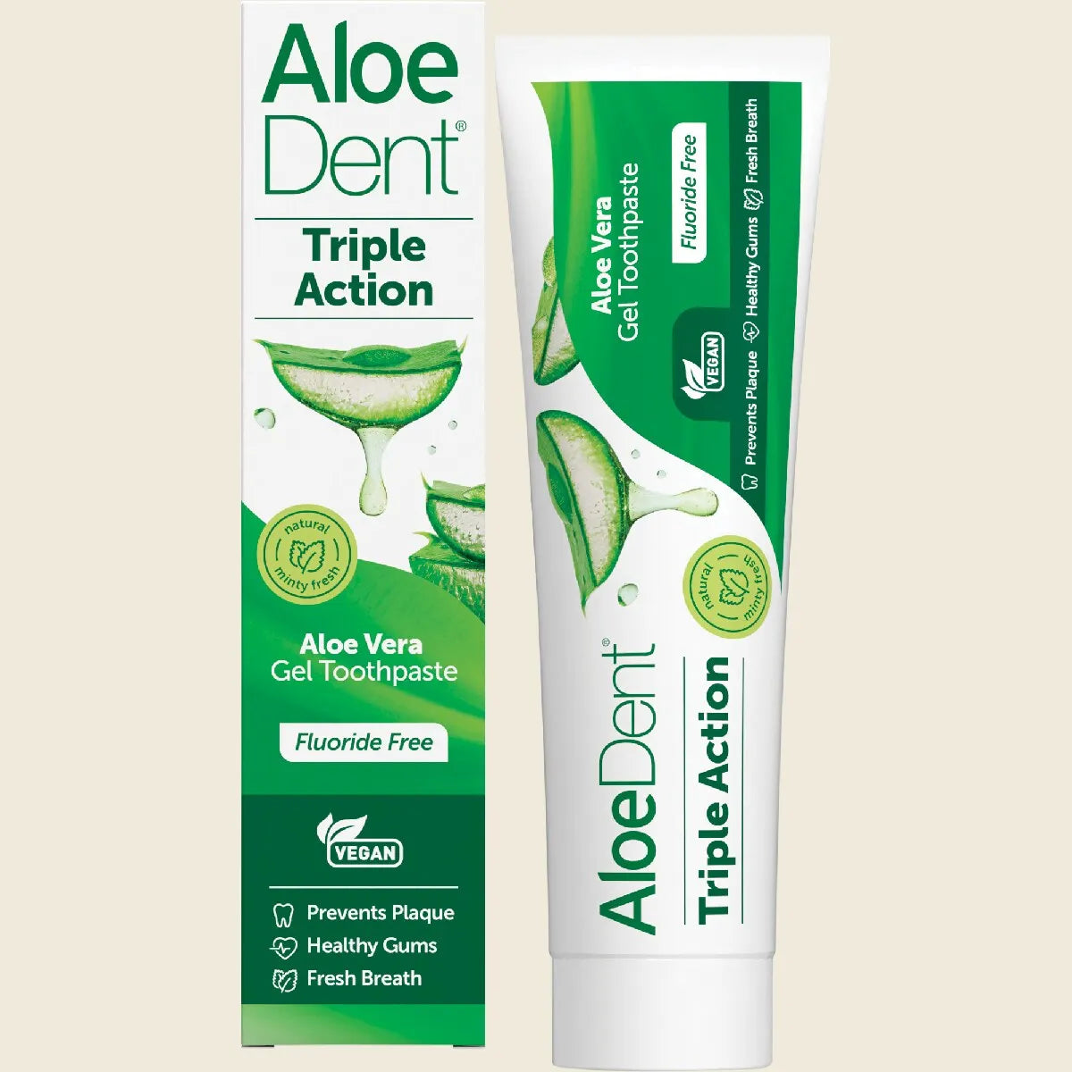 Aloe Dent Toothpaste Fluoride Free