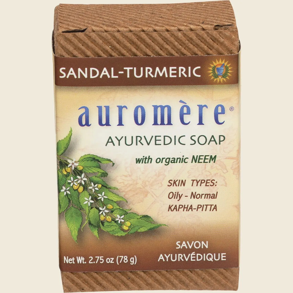 Auromere Neem Soap Ayurvedic