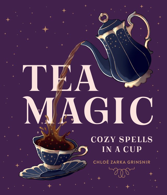 BOOK TEA MAGIC BY CHLOE GRINSNIR