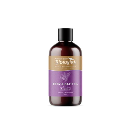 RELAXING BODY & BATH OIL 200ml BIOLOGIKA