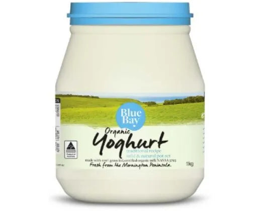 Blue Bay Organic Natural Yoghurt 1kg