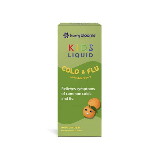 KIDS COLD & FLU WITH ELDERBERRY 100ml