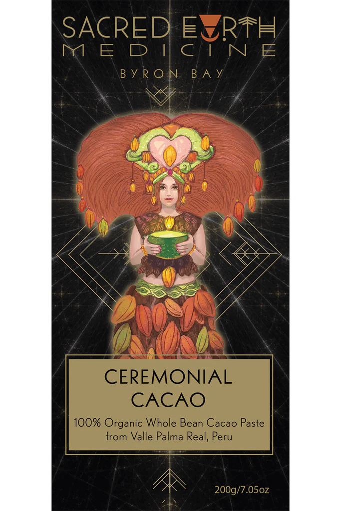 Sacred Earth Medicine Ceremonial Cacao 200g