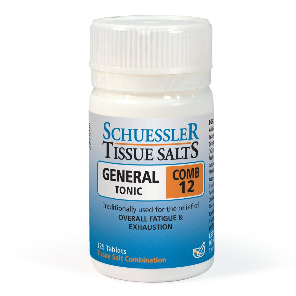 Schuessler Tissue Salts // Comb 12