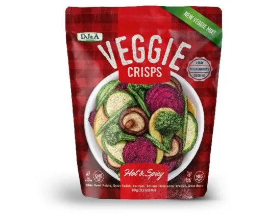DJ&A Veggie Crisps - HOT & SPICY