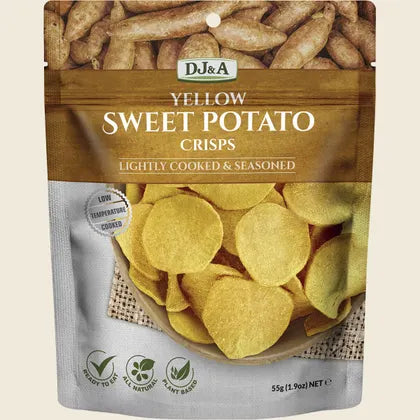 DJ&A Yellow Sweet Potato Crisps