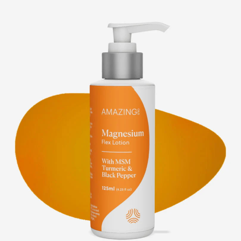 Amazing Oils // Magnesium Flex Lotion With MSM Turmeric & Black Pepper