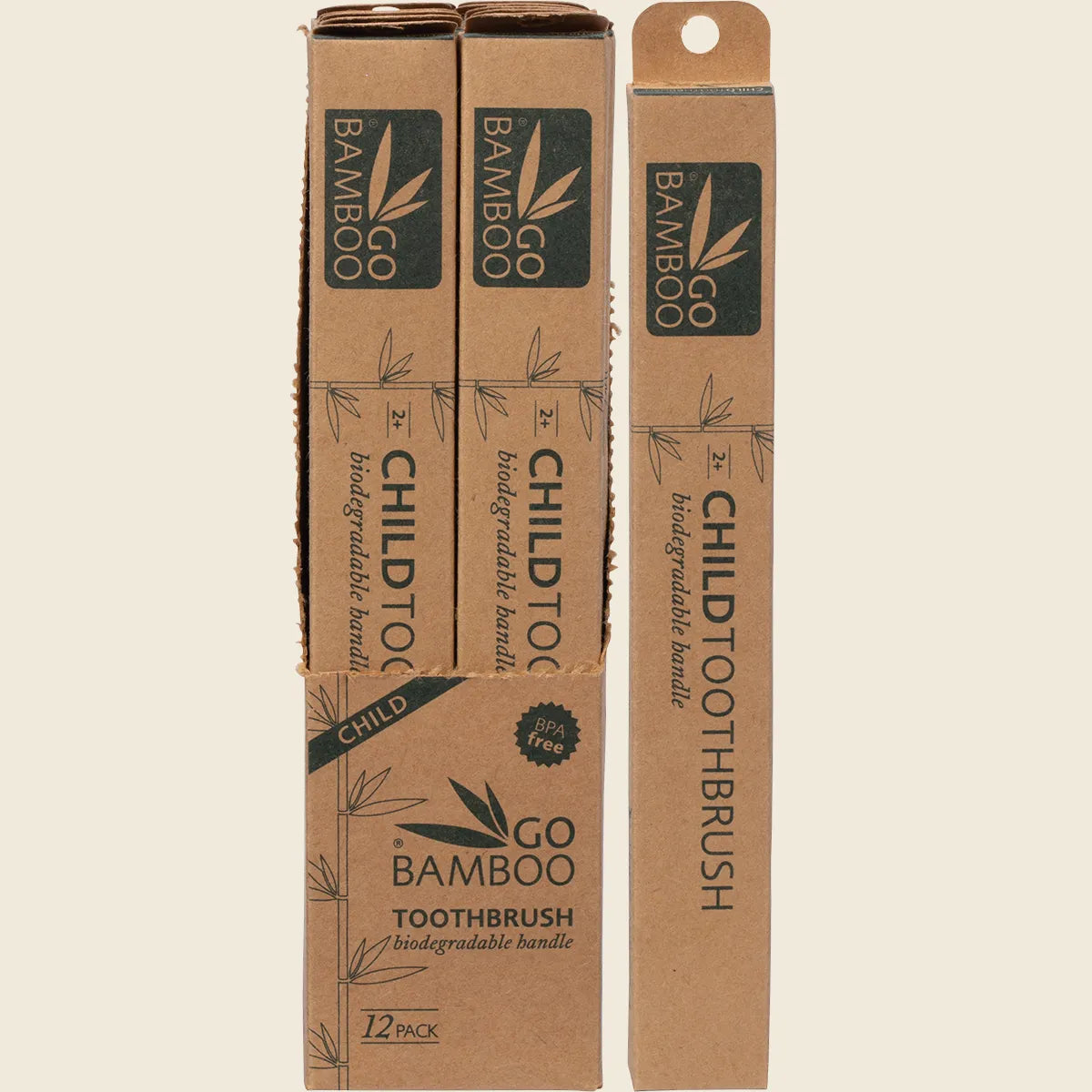 Go Bamboo Toothbrush Adult 12
