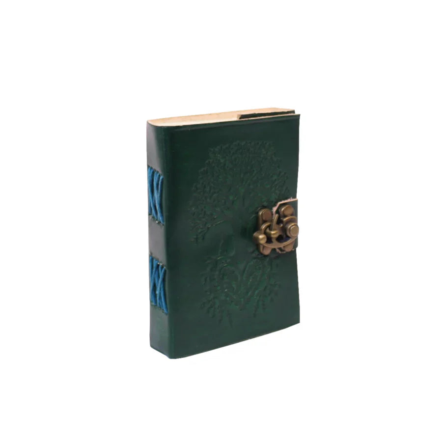 Leather Journal // Metal C Lock