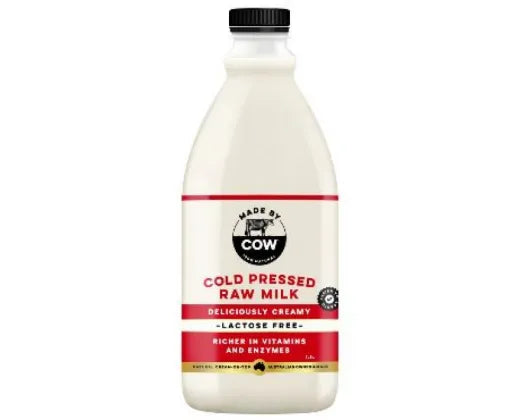 Made by Cow Cold Pressed Raw Milk 1.5 lt - Lactose Free