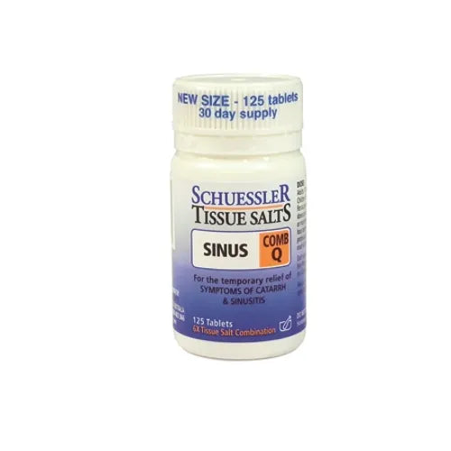 COMB Q (SINUS) 125Tabs SCHUESSLER TISSUE SALTS