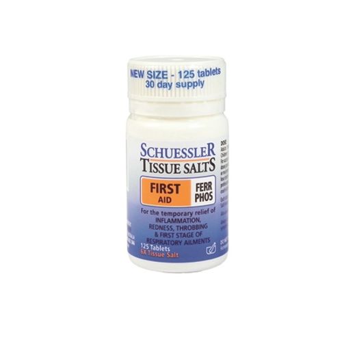 FERRUM PHOS 6x (FIRST AID) 125Tabs