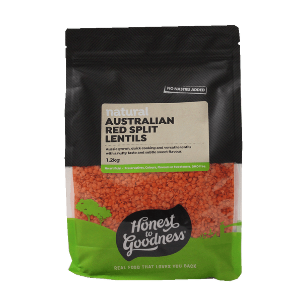 Honest To Goodness Australian Red Split Lentils