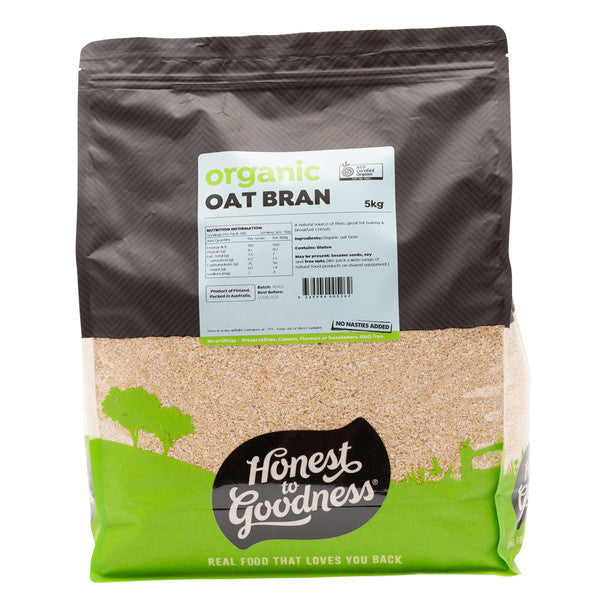 Organic Oat Bran Honest to Goodness