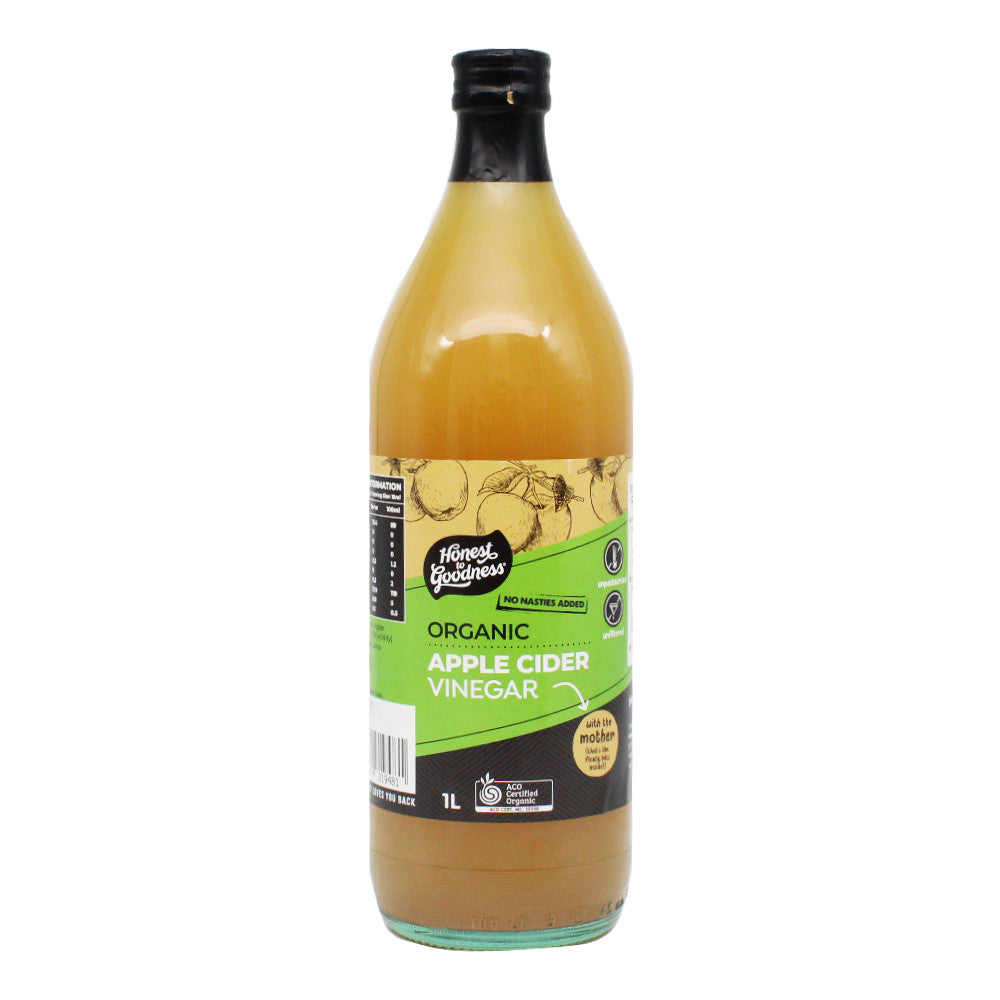 Honest To Goodness Organic Apple Cider Vinegar With The Mother