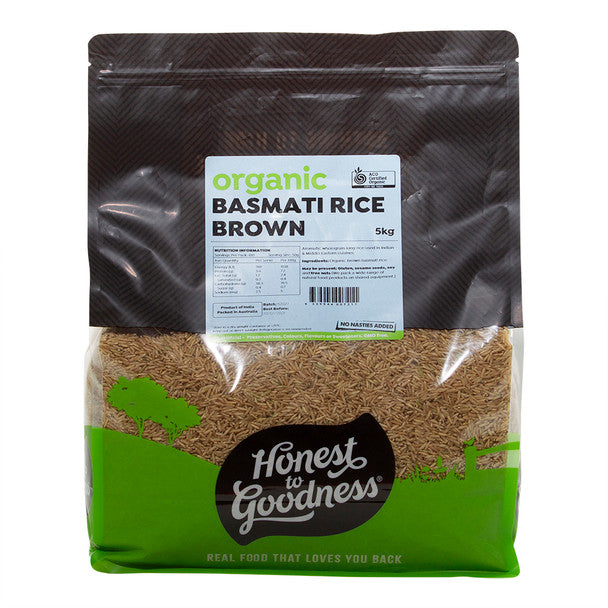 Organic Brown Basmati Rice
