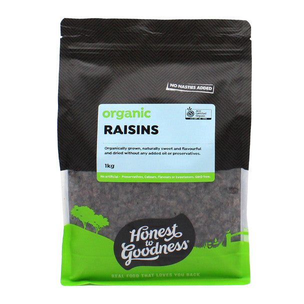 Organic Raisins Honest to Goodness