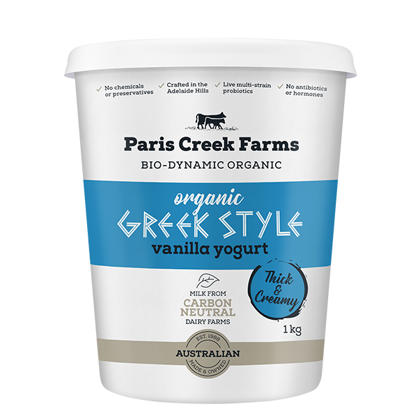 Paris Creek Organic Yogurt - Greek Style