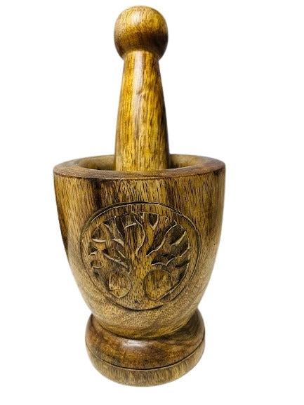 Mortar and Pestle wooden - Dormar
