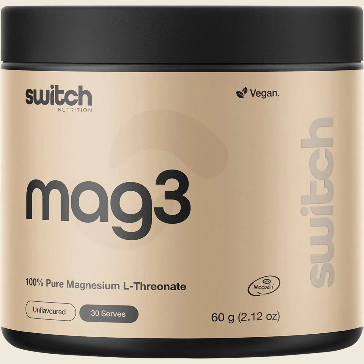 Mag3 100% Pure Magnesium L-Threonate - Unflavoured 60g