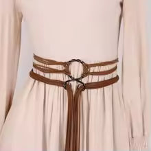 Vintage Bohemian Long Rope Belt