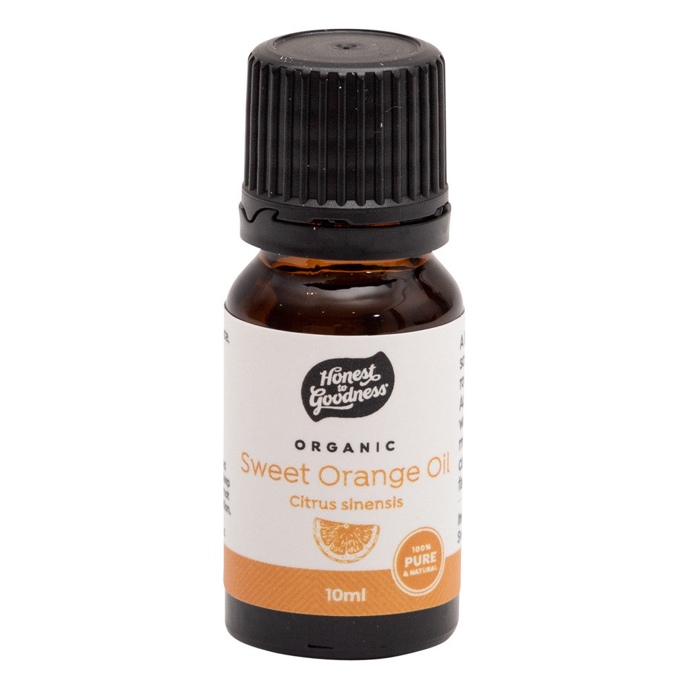 Honest To Goodness Organic Sweet Orange Essential Oil 10ml
