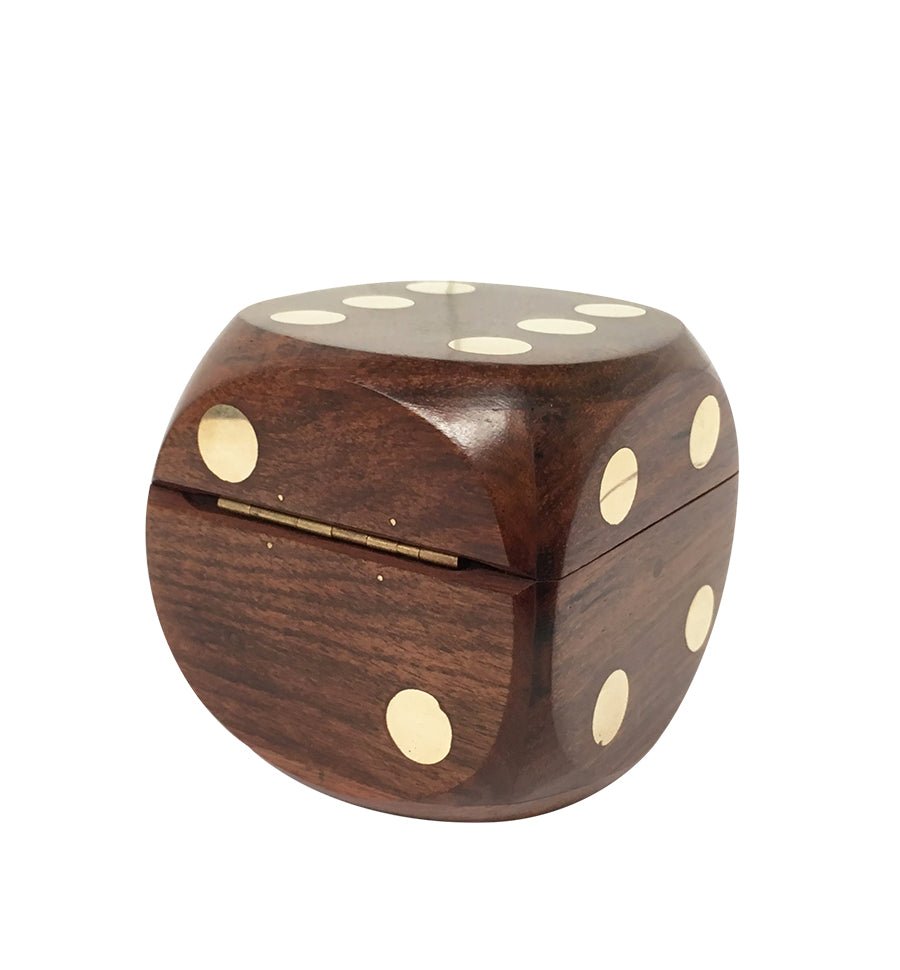Wooden Dice Box - (WDS115) - Vintage World Australia - 3