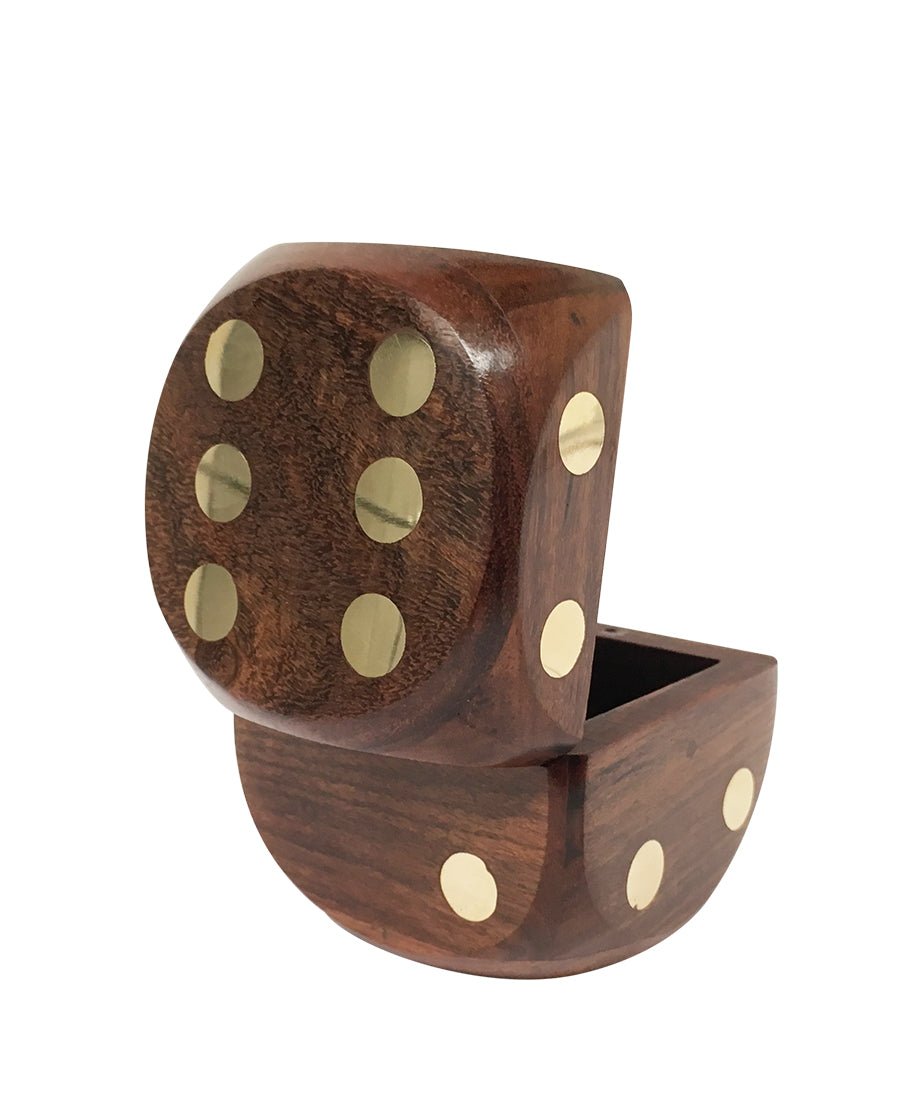 Wooden Dice Box - (WDS115) - Vintage World Australia - 5