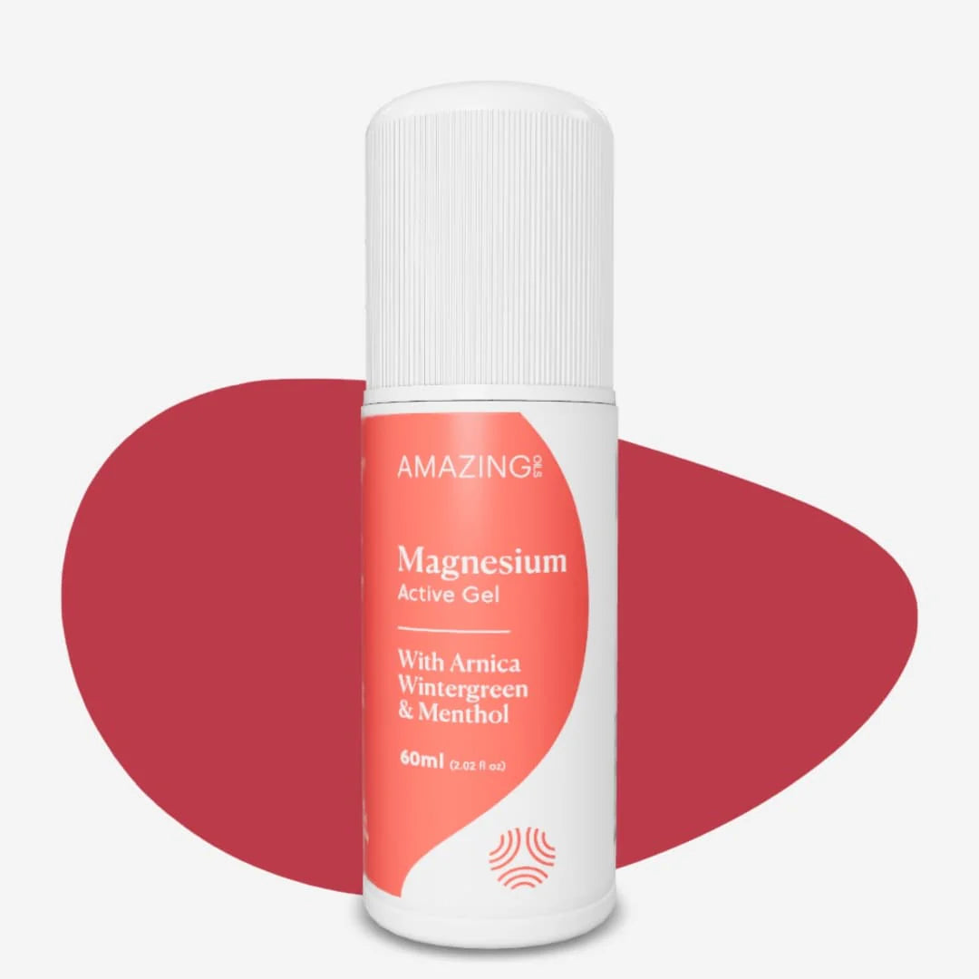 Amazing Oils // Magnesium Active Gel Roll-On Arnica, Wintergreen, Menthol