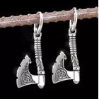 Skjoldrfang Viking Axe Earrings