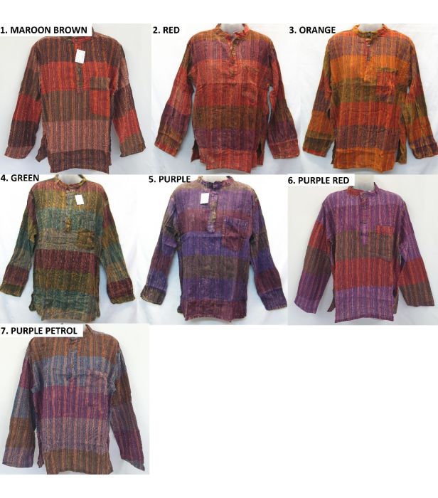 Stonewashed Kurta