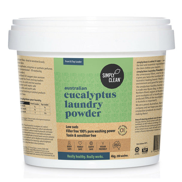 Simply Clean Laundry Powder // Eucalyptus