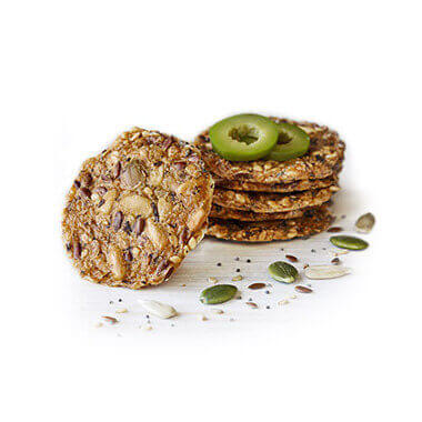 Marys Gone Crackers // Super Seed Basil & Garlic