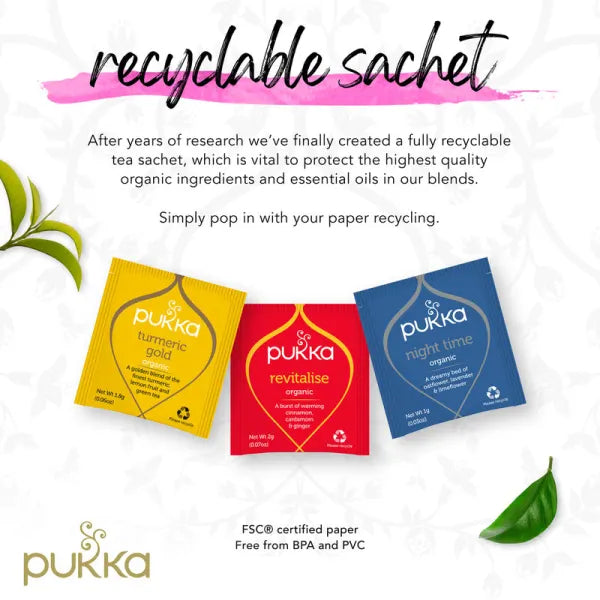 Pukka Tea Bags // Day to Night Collection
