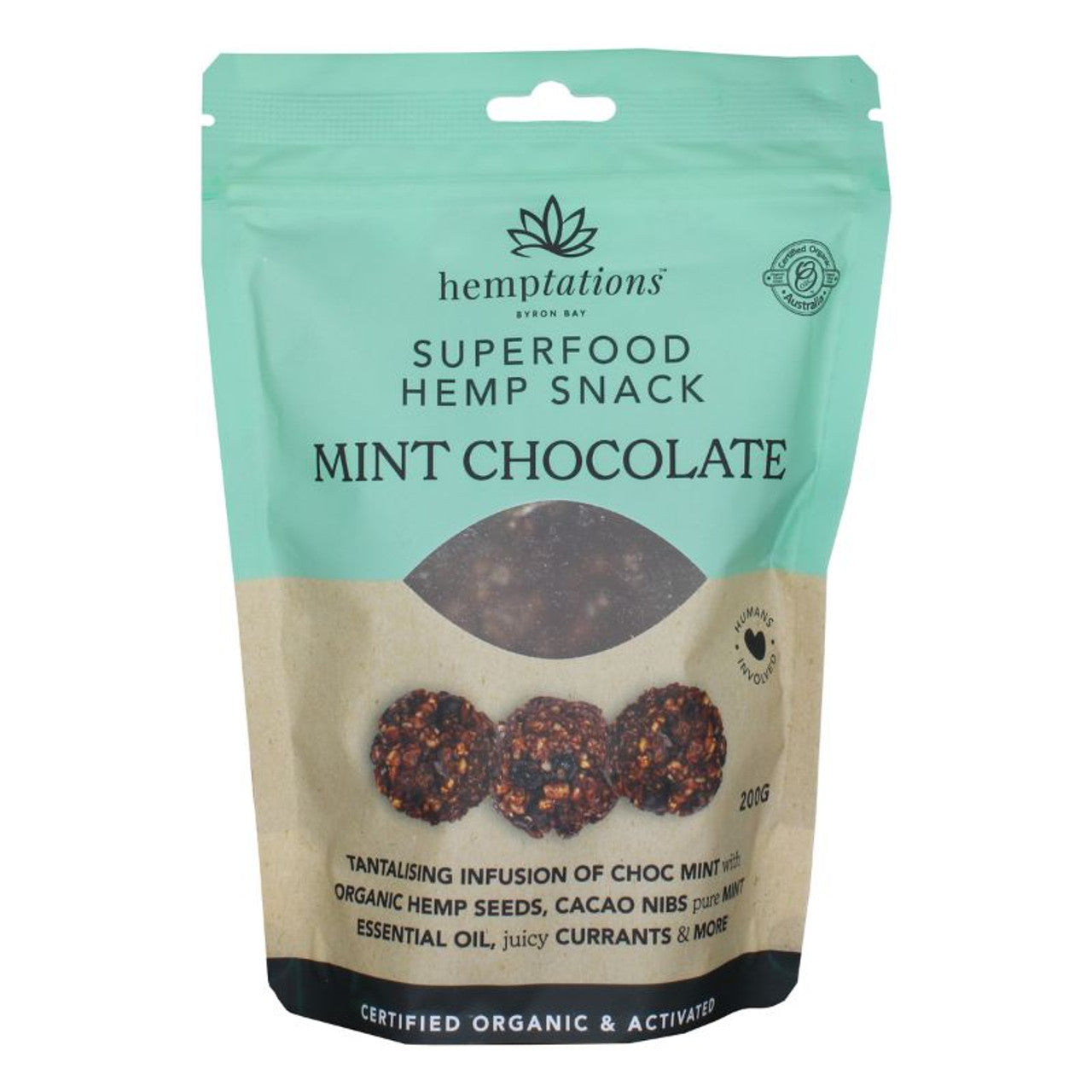 2die4 Activated Organic Hemptations Mint Choc