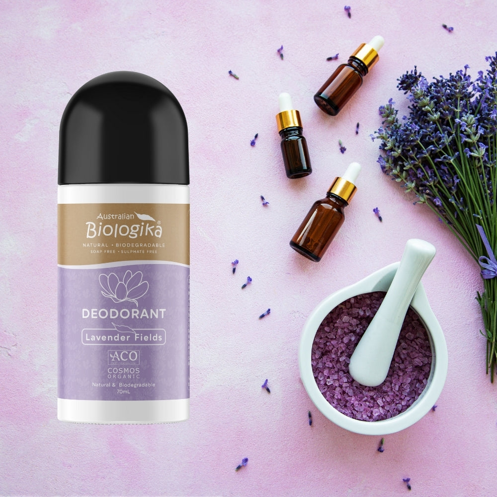 Biologika Organic Roll-On Deodorant Lavender Fields