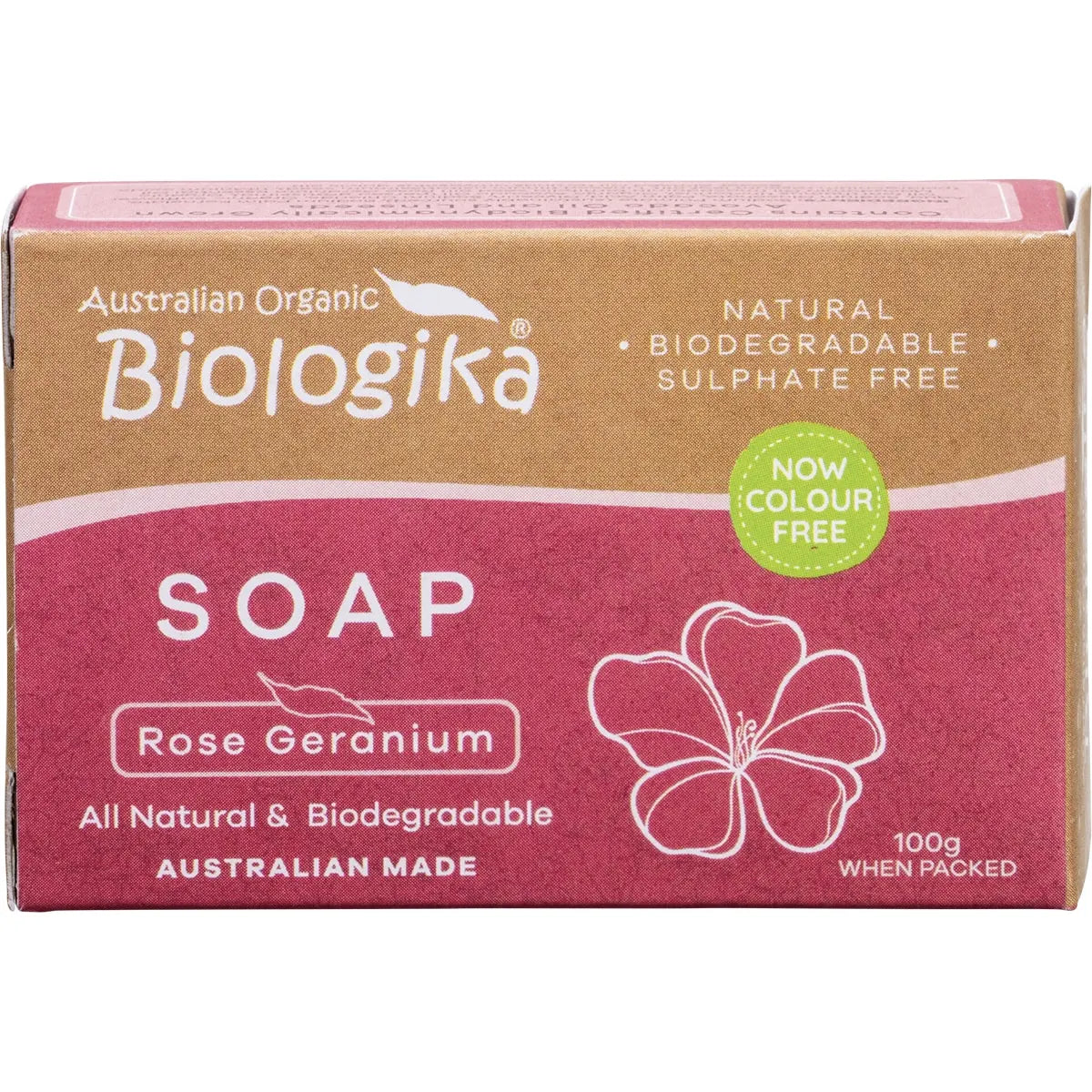Biologika Organic Soap Rose Geranium