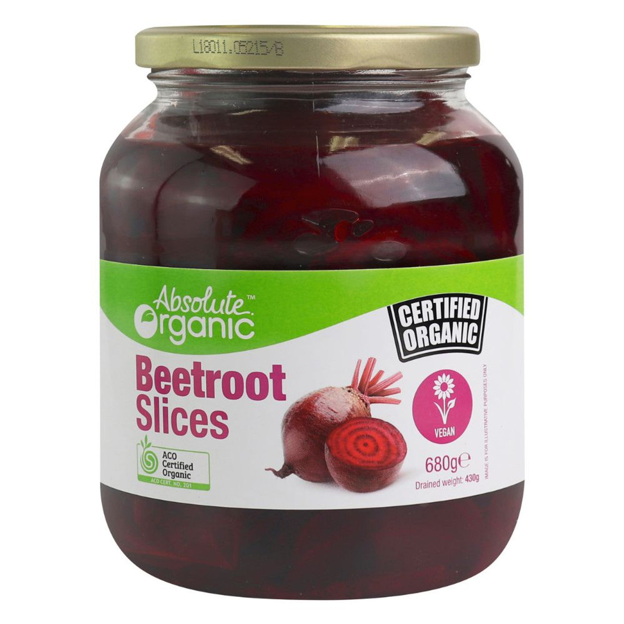 Absolute Organics Organic Beetroot Slices