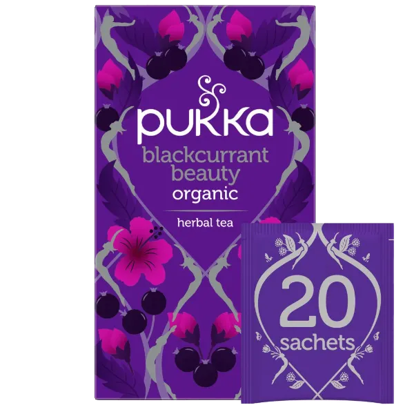 Pukka Tea Bags // Blackcurrant Beauty
