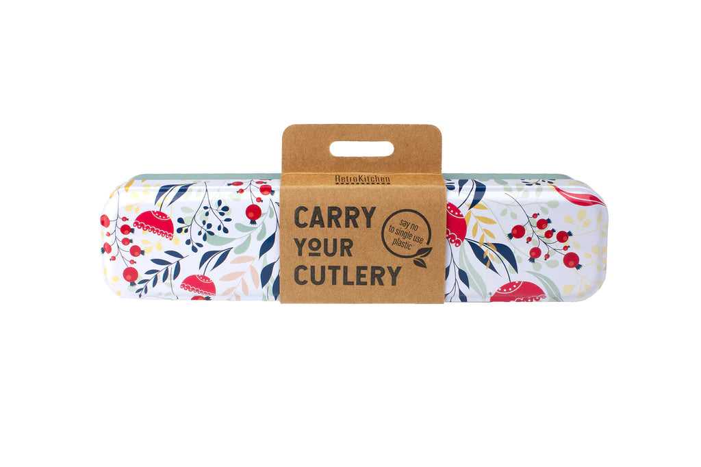 Retrokitchen Stainless Steel Cutlery // Botanical