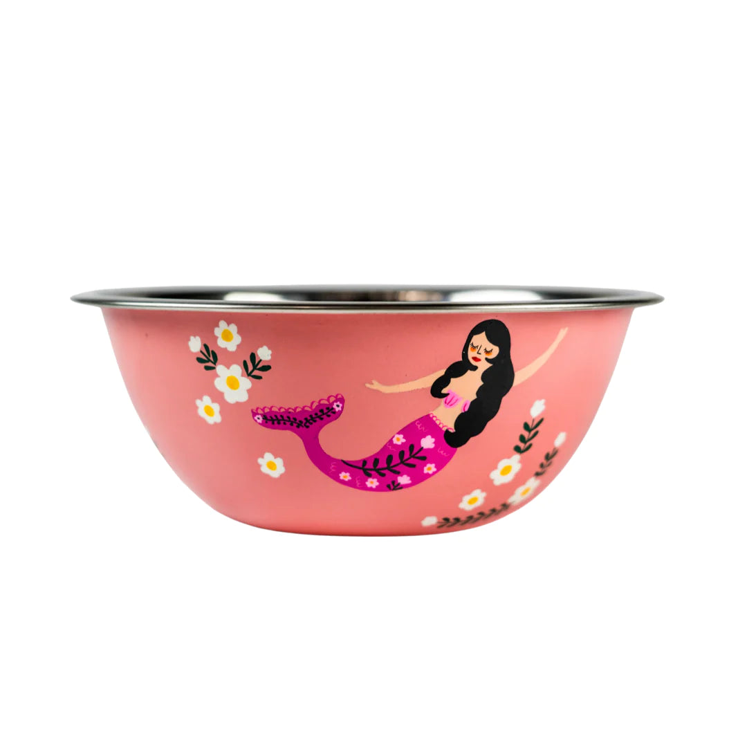 Picnic Folk Mixing Bowl // Mermaid