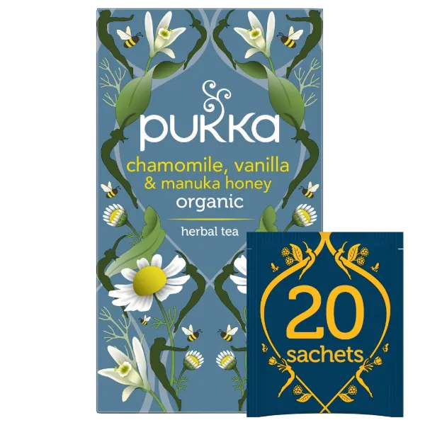 Pukka Tea Bags // Chamomile, Vanilla & Manuka Honey