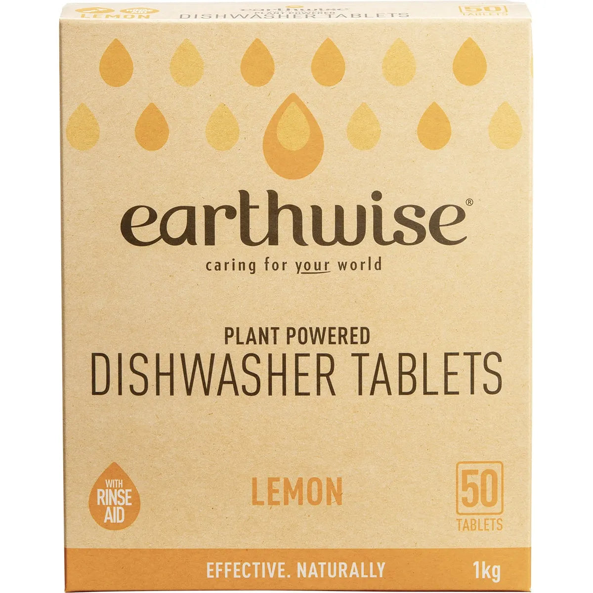 Earthwise Dishwasher Tablets Lemon