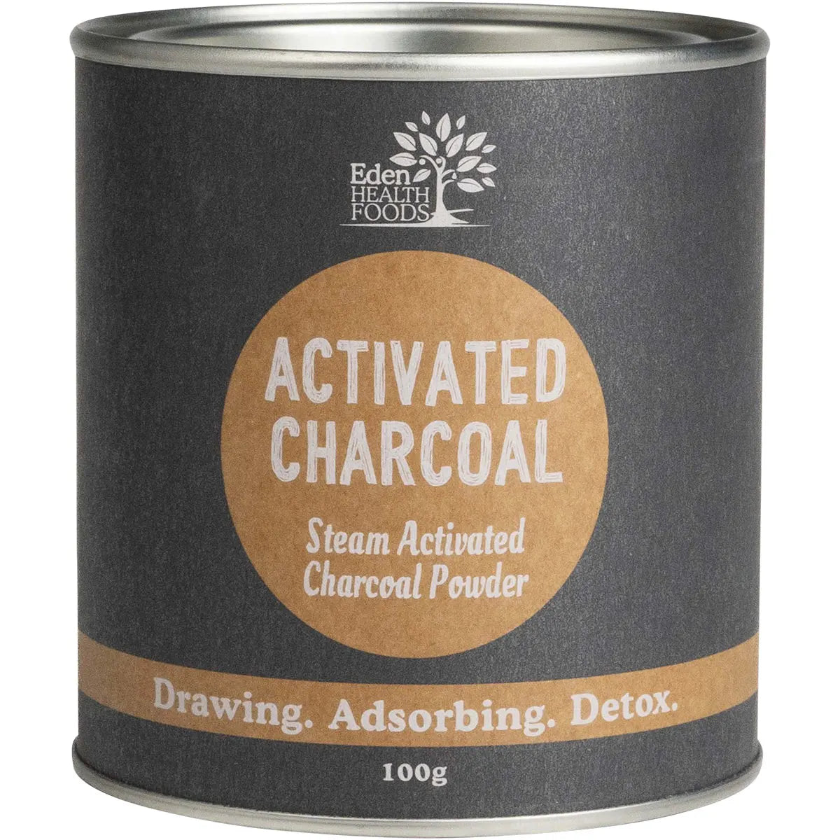 Eden Healthfoods Activated Charcoal Steam Activated Charcoal Powder